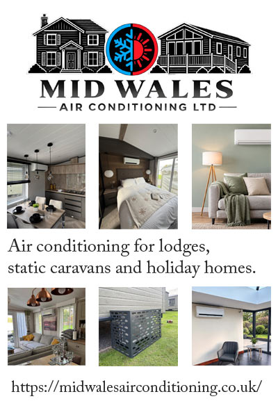 Air conditioning for holiday lodges and static caravans
